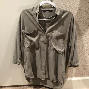 Zara Long Sleeve Button Up